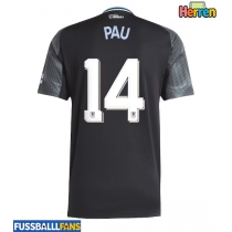 Aston Villa Pau Torres #14 Auswärtstrikot 2025-26 Kurzarm